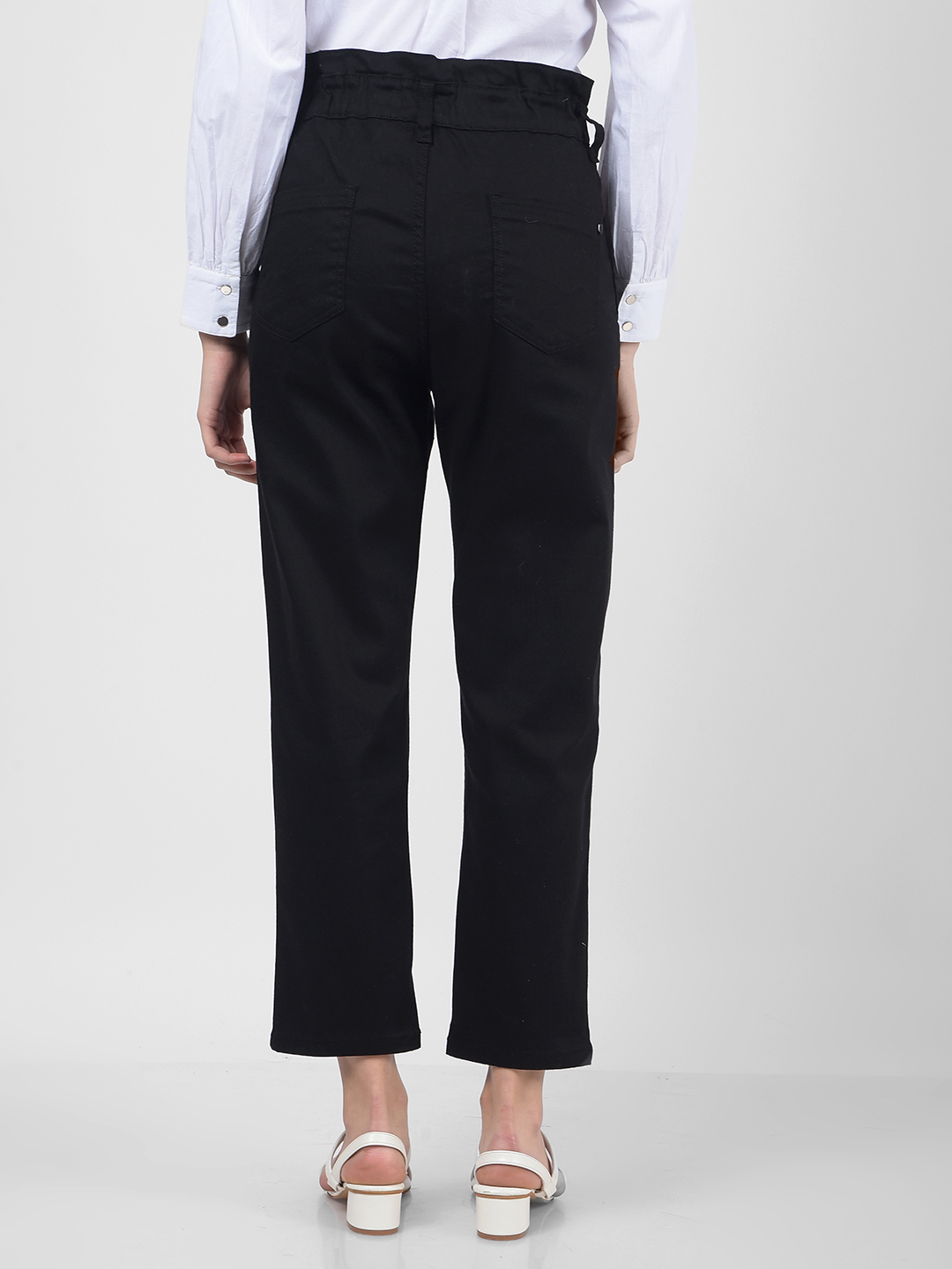 Numero Uno Women Solid Black Jeans